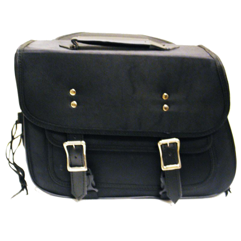VS260 Vance Leather Medium Slant Textile Saddle Bag