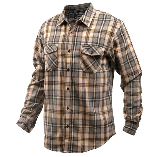 Fasthouse-Saturday-Night-Special-Flannel-Shirt-Beige-main