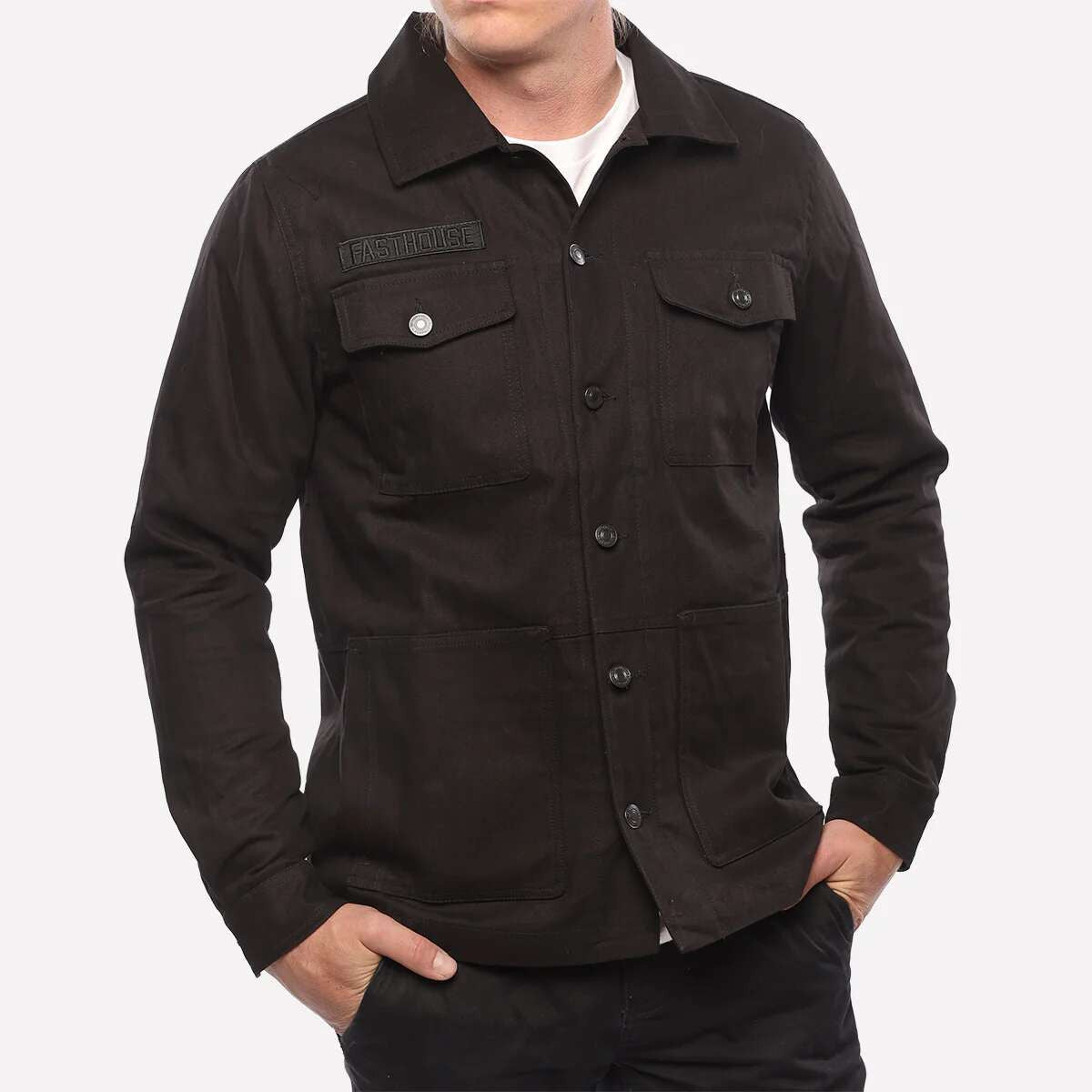 Fasthouse-Mens-Grafter-Chore-Coat-Black-pic