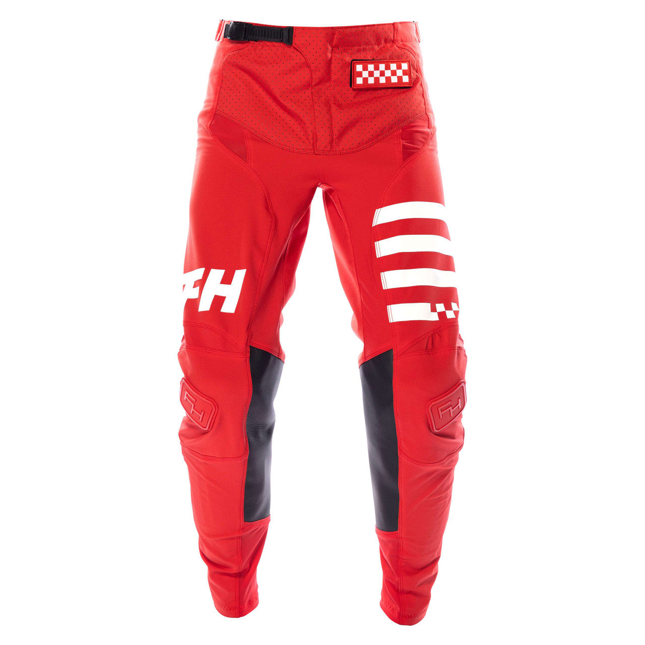Fasthouse-Mens-Elrod-Pants-Red-front-view