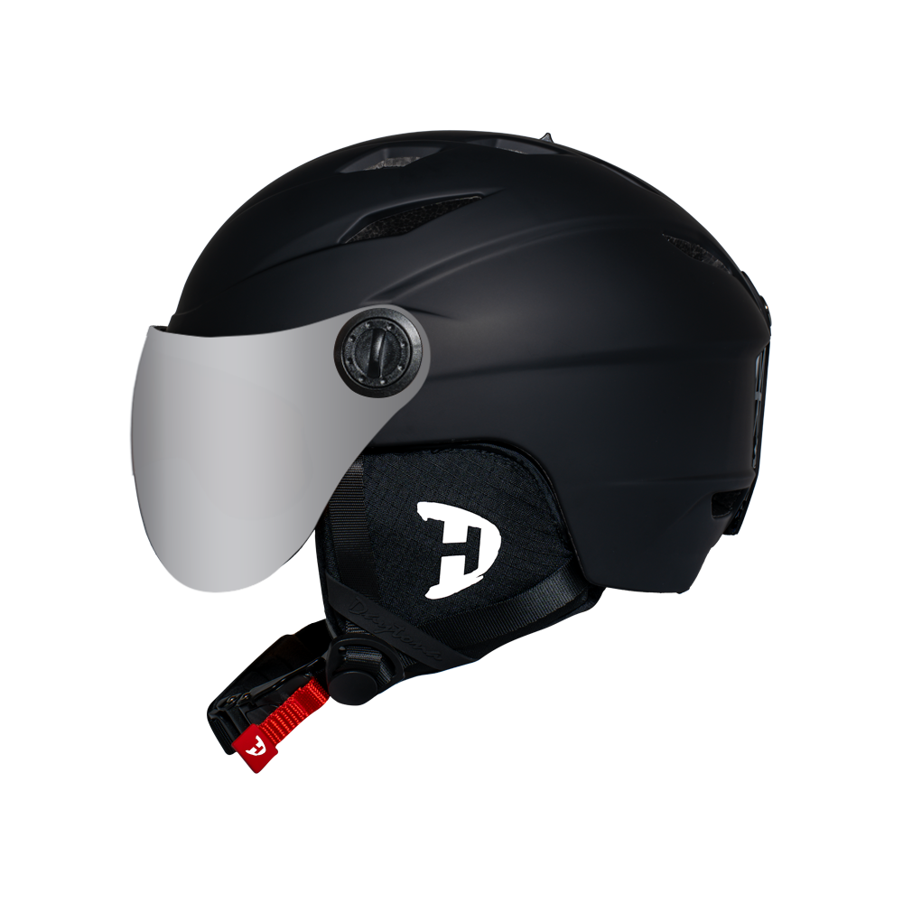 Daytona-Carver-Snow-Helmet-with-Shield-black-side-view