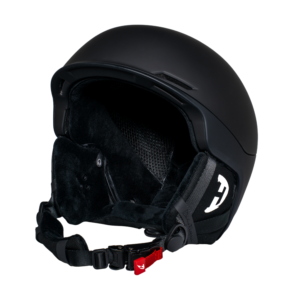 Daytona-Steeze-Snow-Helmet-Black-front-view