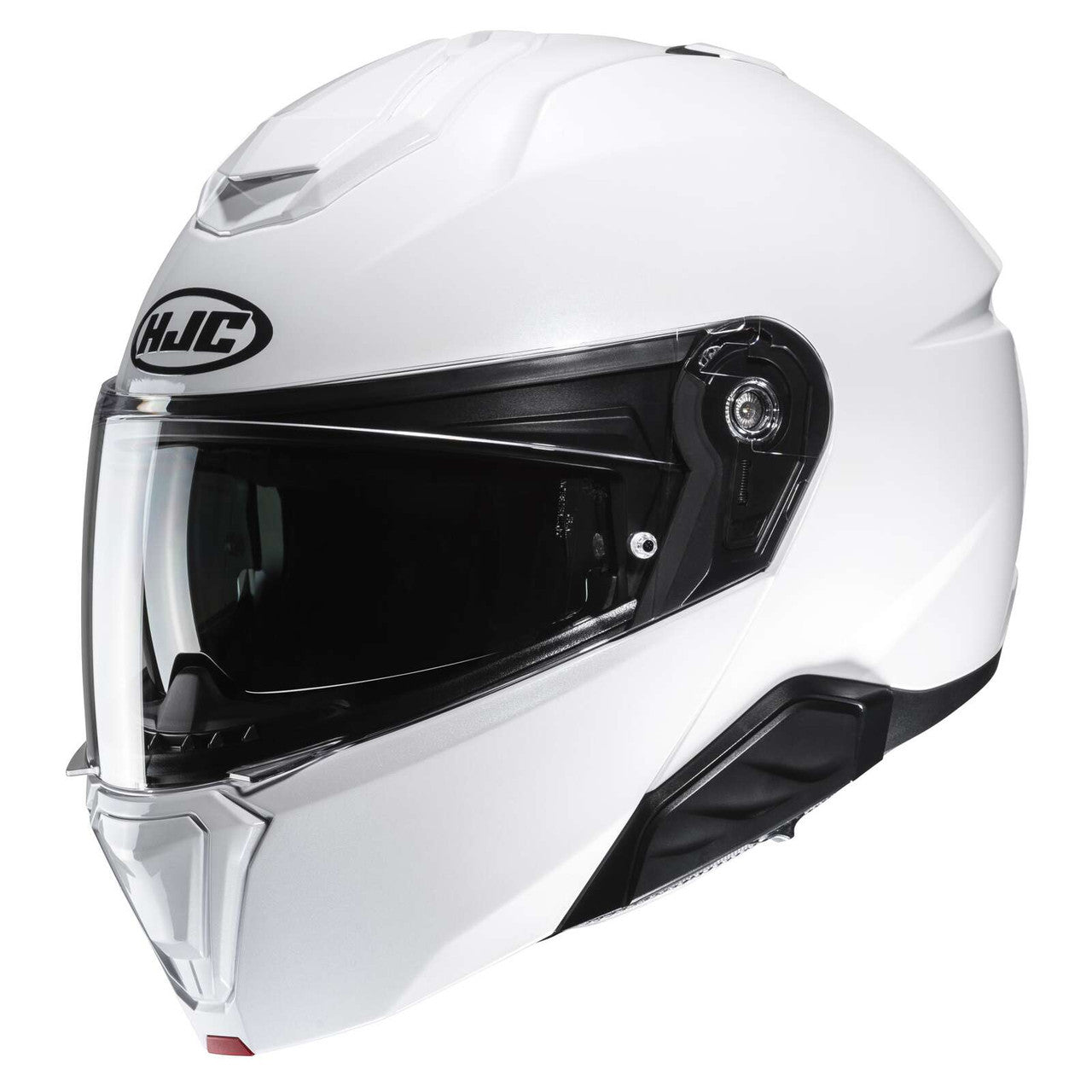 HJC-i91-Solid-Modular-Motorcycle-Helmet-White-Main