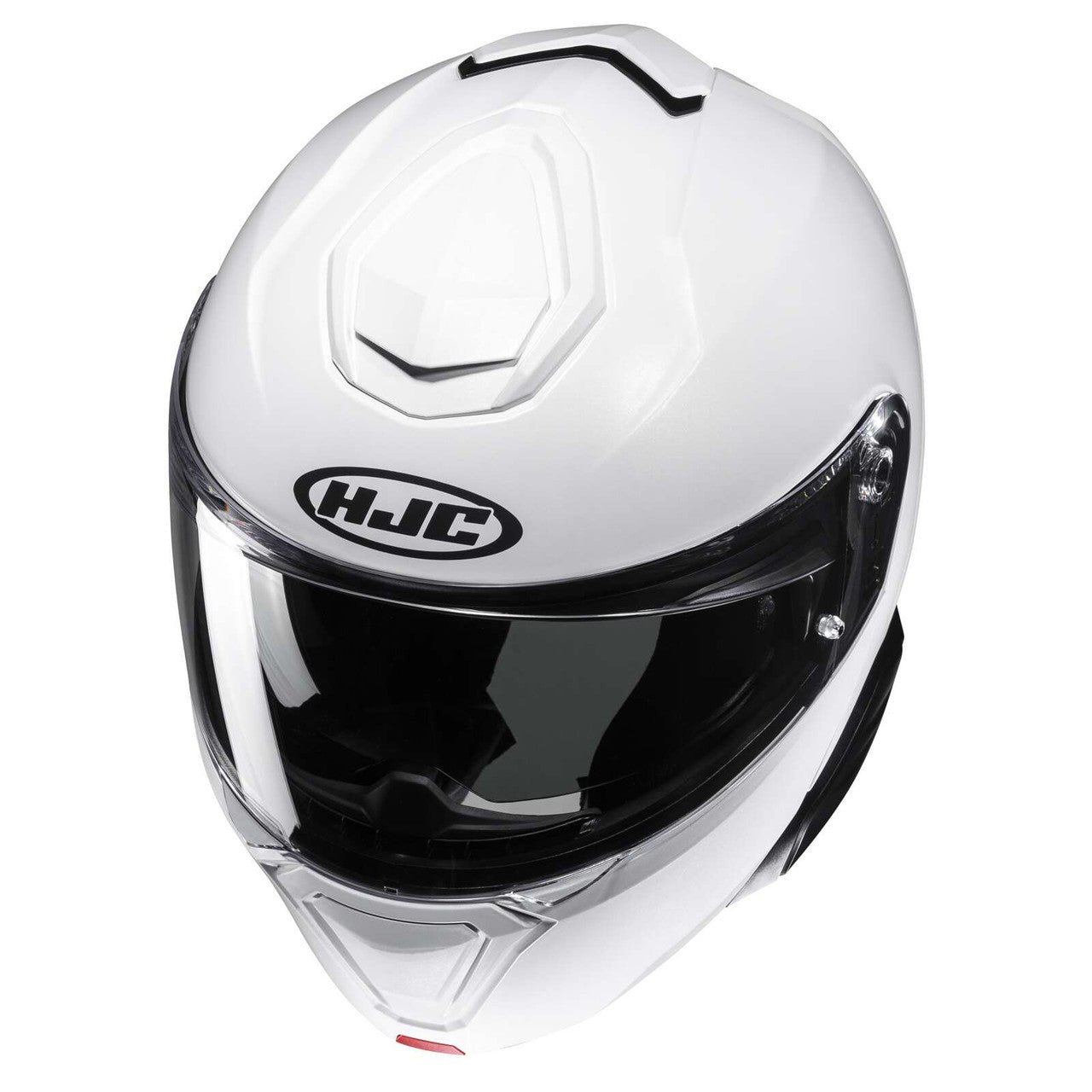 HJC-i91-Solid-Modular-Motorcycle-Helmet-White-top-view