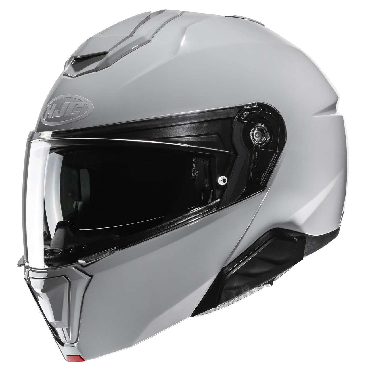 HJC-i91-Solid-Modular-Motorcycle-Helmet-Grey-Main