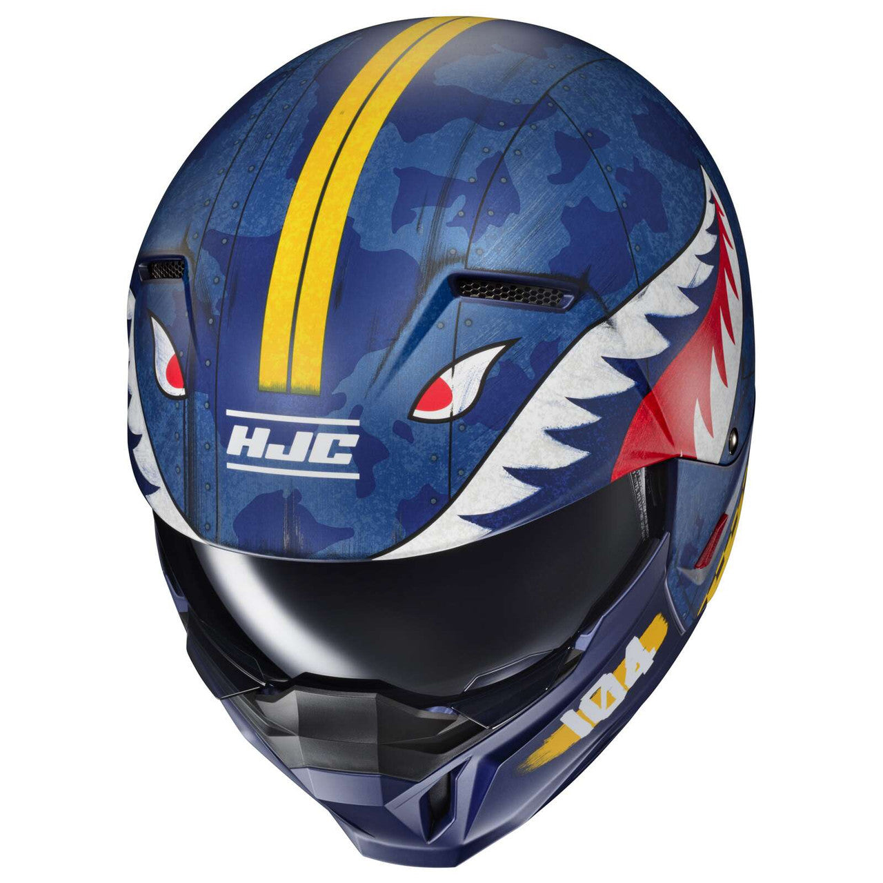 HJC-i20-Vanguard-Call-OF-Duty-Open-Face-Motorcycle-Helmet-top-view