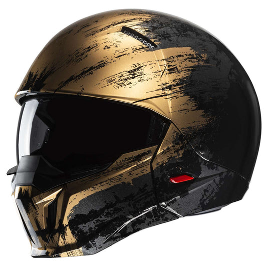 HJC-i20-Furia-Open-Face-Motorcycle-Helmet-Black-Brown-main