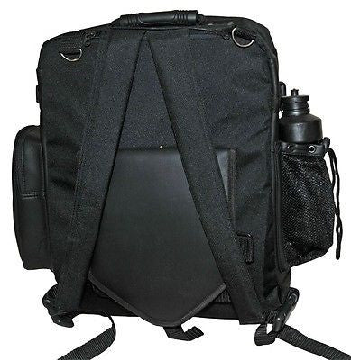 VS330 Vance Leather Heavy Duty Motor Cycle Sissy Bar Travel Bag w/ Water Bottle - Daytona Bikers Wear