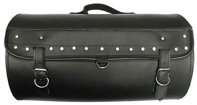 VS376 Vance Leather Medium Studded Sissy Bar Roll Bag - Daytona Bikers Wear