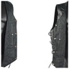 VL907 Vance Leather Premium Cowhide Vest with Buffalo Nickel Snaps and Gun Pocket - Daytona Bikers Wear
