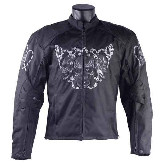 HMM1501 Armored Jacket with Reflective Skulls
