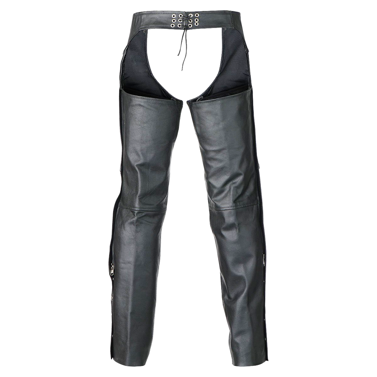 VL801S Classic Biker Leather Chaps