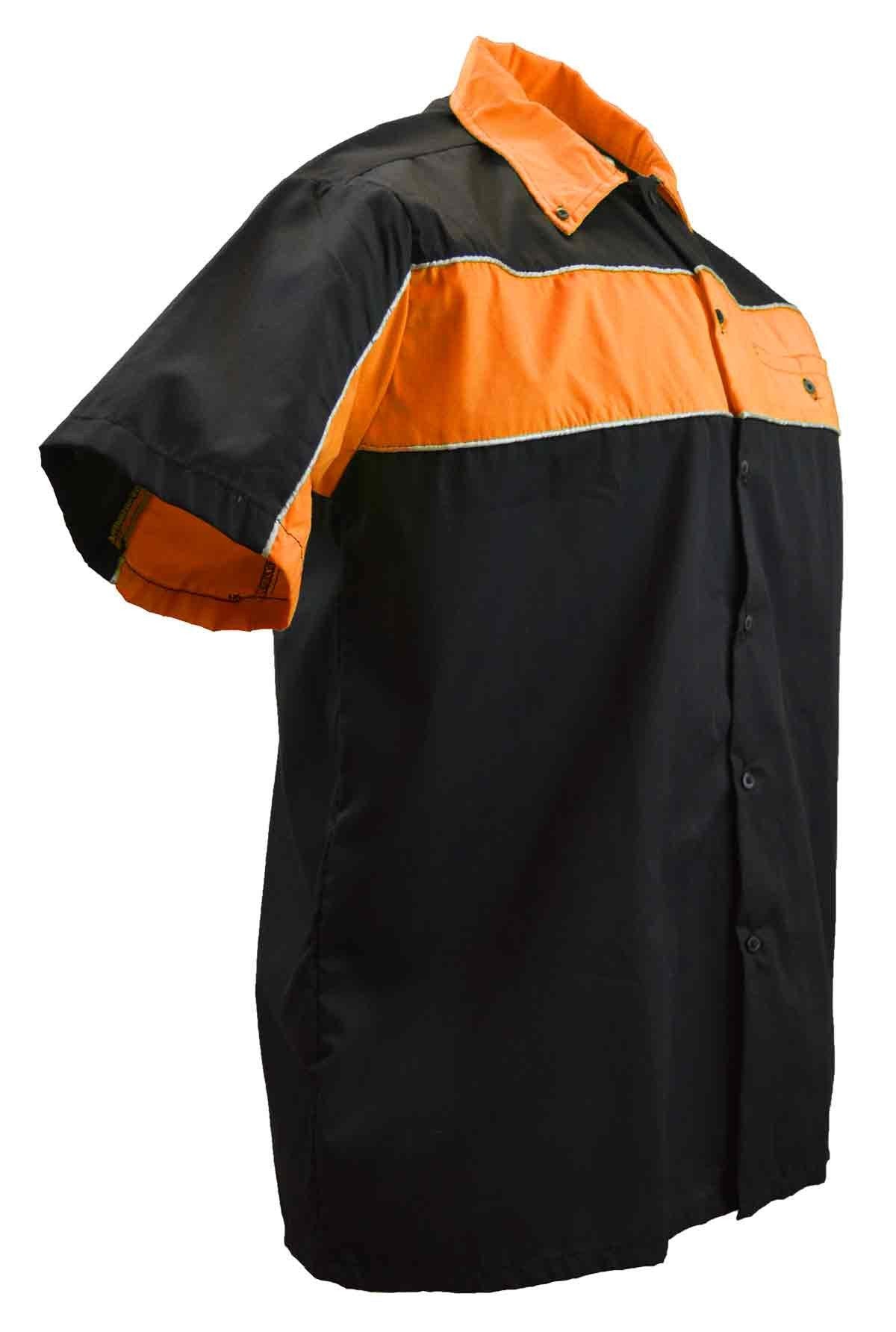 Men's Work Shirts in Various Color Stripes