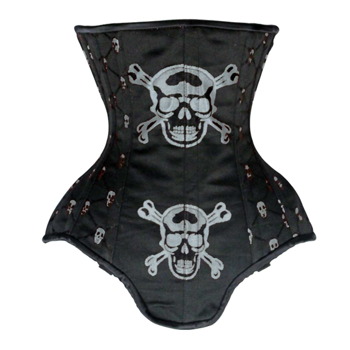 VC1403 Ladies Brocade Corset with Skulls