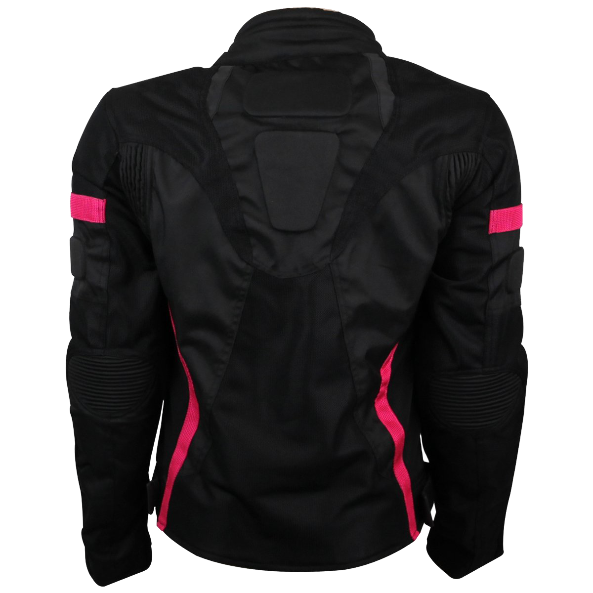 VL1674P Womens Advanced 3-Season CE Armor Pink Mesh Motorcycle Jacket