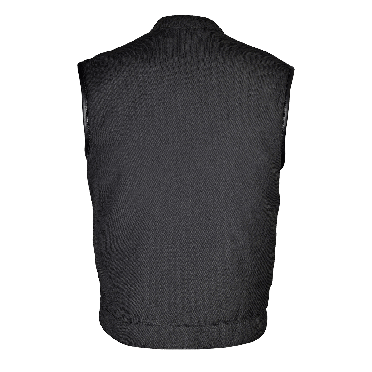 VL1914 Heavy Duty Textile Club Vest with Snaps And Zipper Closure