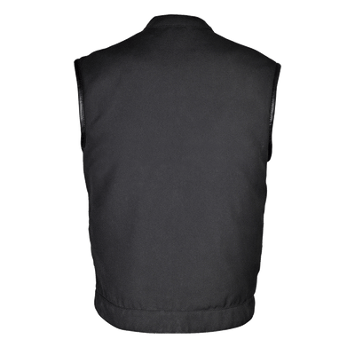 VL1914 Heavy Duty Textile Club Vest with Snaps And Zipper Closure ...