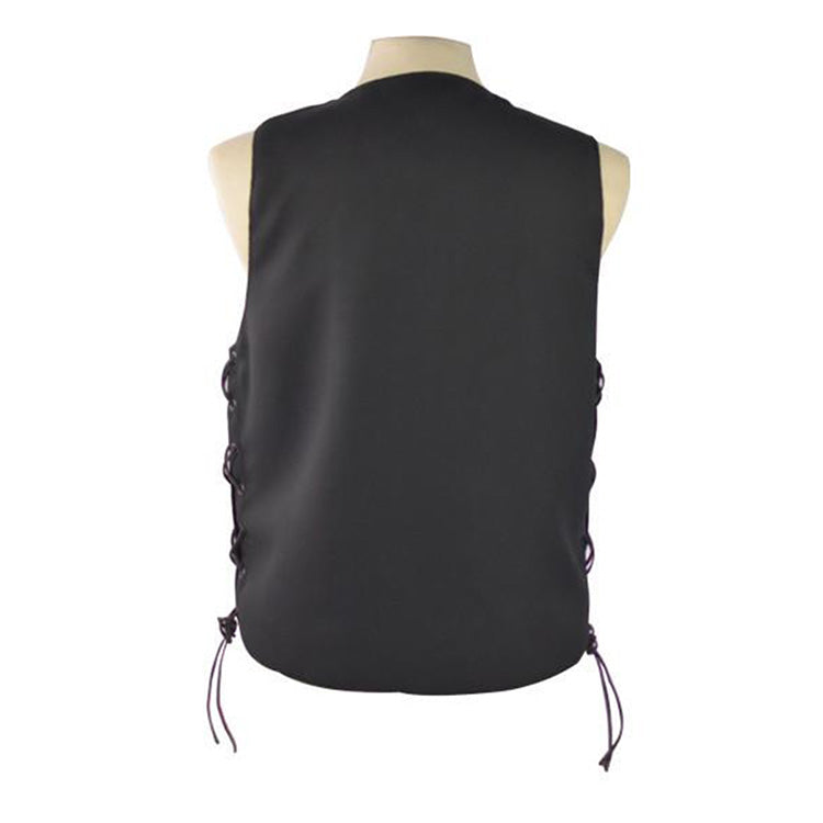 VL1915 Vance Leather Ten Pocket Textile Motorcycle Vest - Daytona Bikers Wear