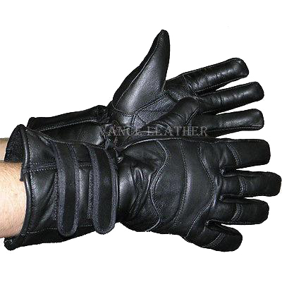 VL404 Vance Leather Two-Strap Lambskin Insulated Gauntlet Glove