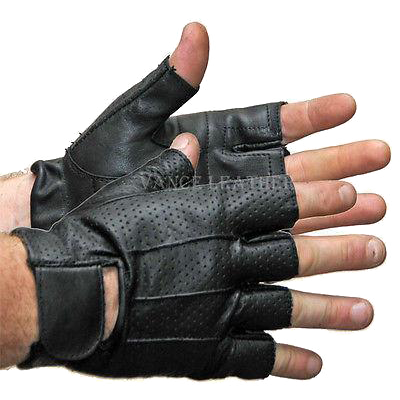VL406 Vance Leather Perforated Shorty Glove VL406