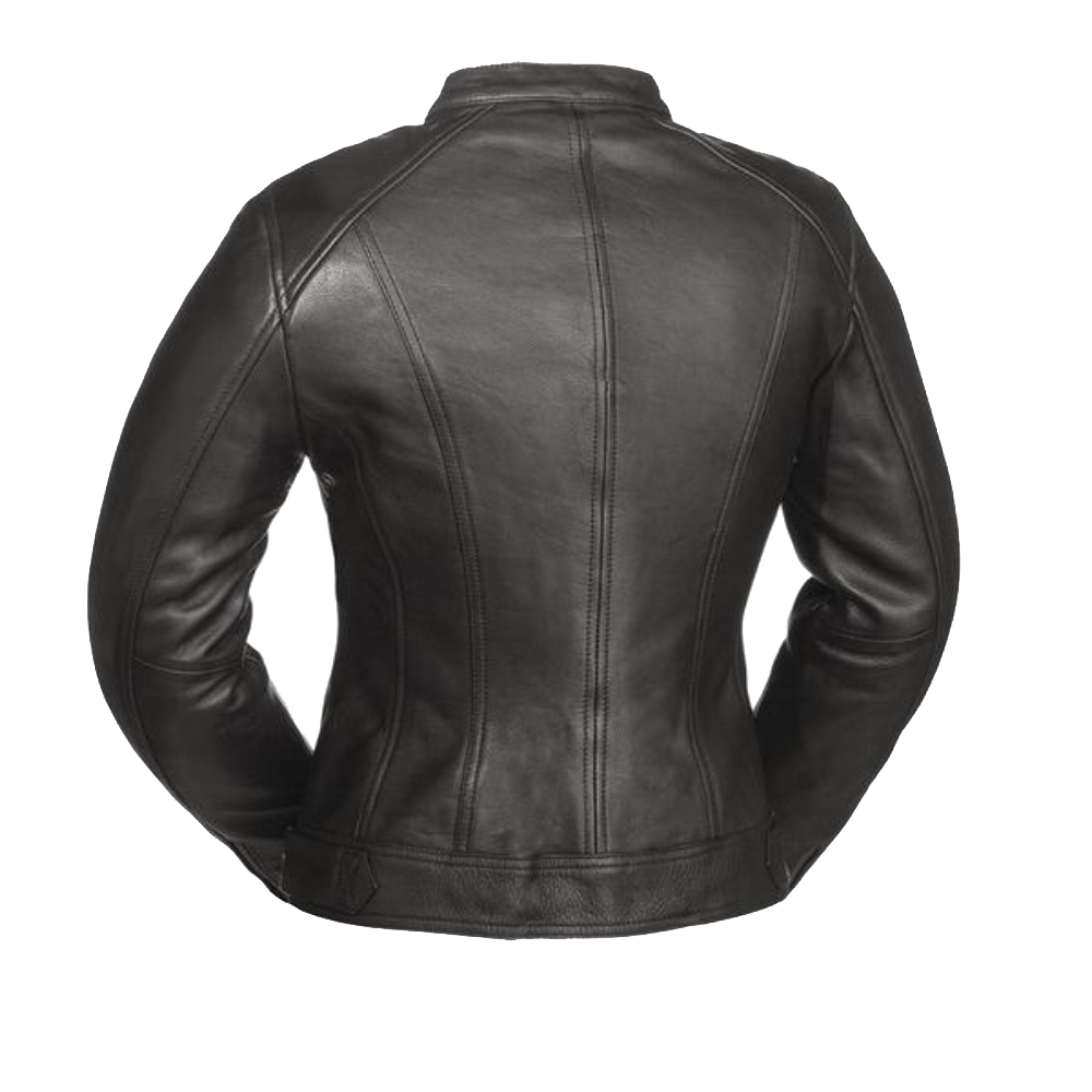 VL618 Vance Leather Ladies Premium Leather 3 Pocket Jacket
