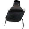 VS205DB Slanted Distressed Brown Concealed Carry Braided Saddlebags with and without Studs - Daytona Bikers Wear