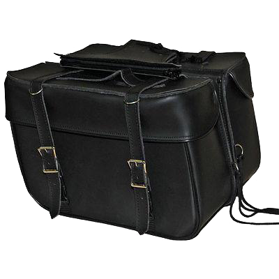 VS221 Vance Leather Medium Slant Saddle Bag