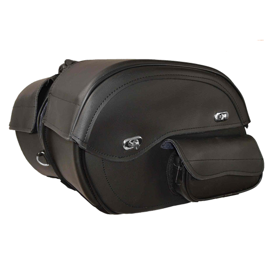 VS230 External Pocket Deluxe Throwover Saddlebags