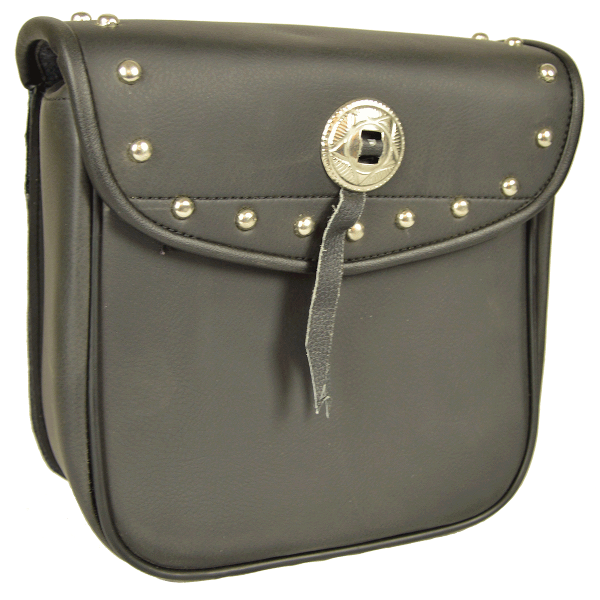 VS302 Vance Leather Small Studded Sissy Bar Bag