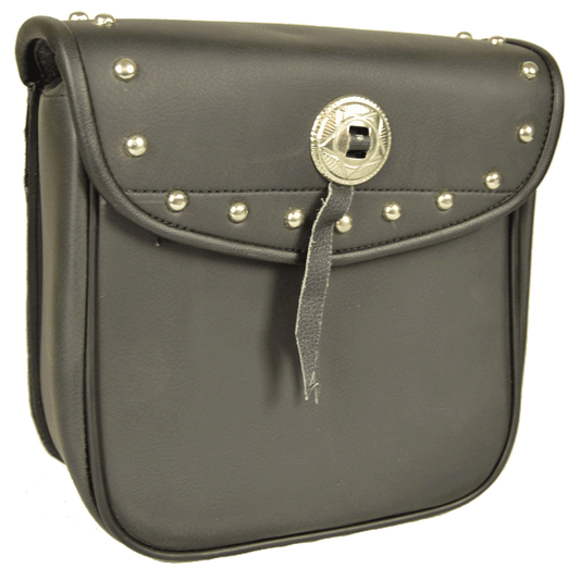 VS302 Vance Leather Small Studded Sissy Bar Bag