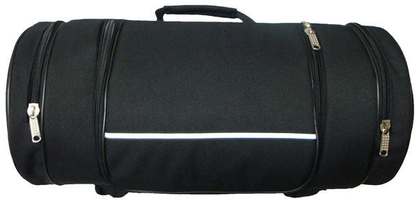 VS360 Vance Leather Textile Sissy Bar Roll Bag with 2 Side Pockets - Daytona Bikers Wear