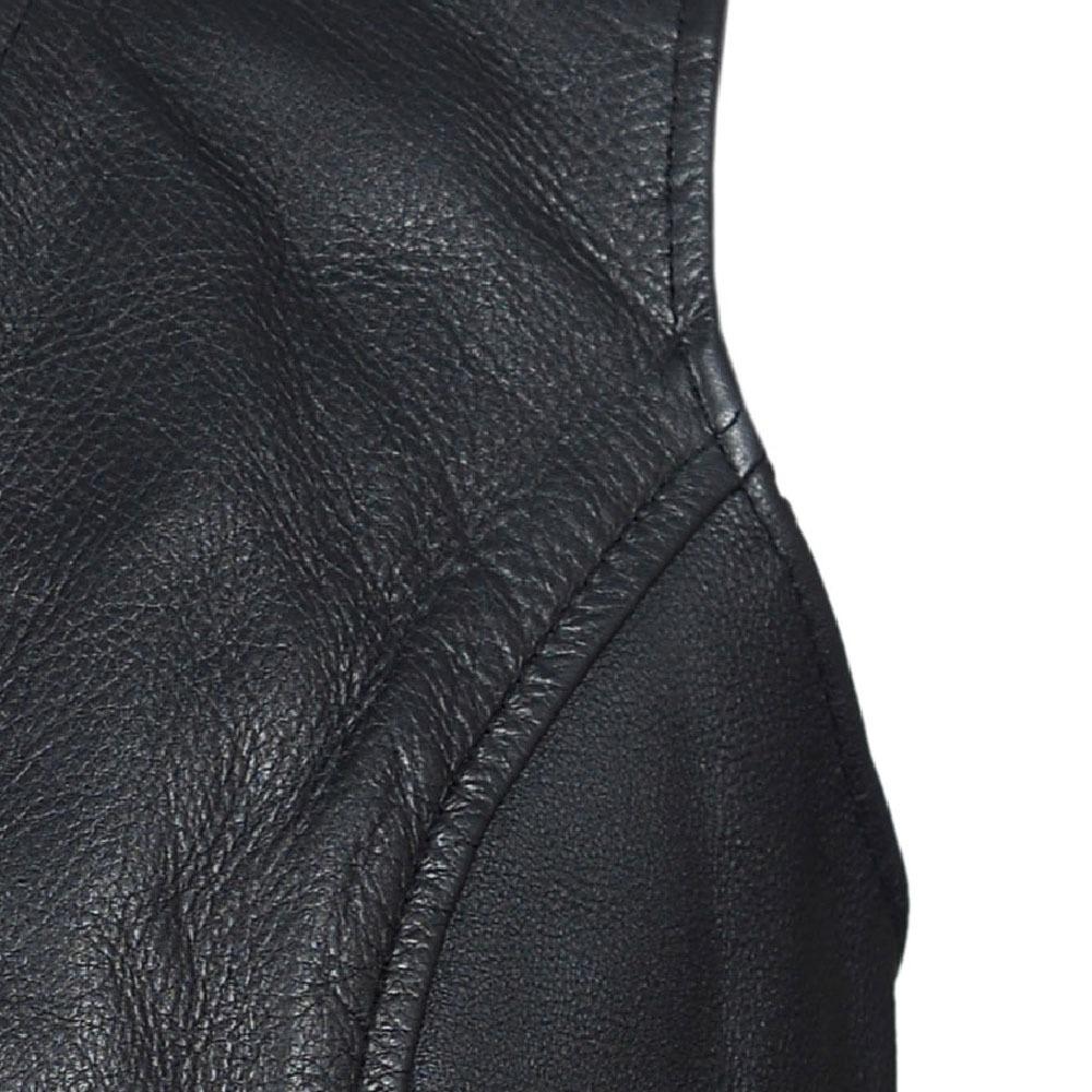 Vance Leather VL1048 Vance Leather Premium Leather Ladies Five Snap Lace Side Vest