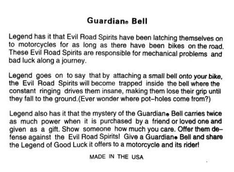 Guardian Bell Biker Angel