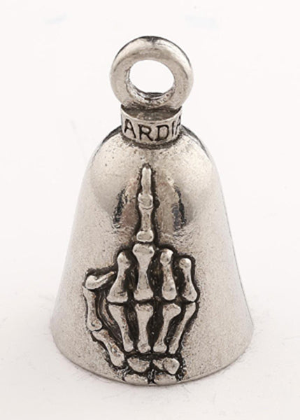 Guardian Bell Middle Finger Skeleton